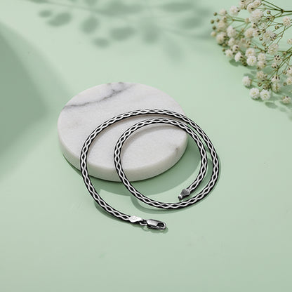 Black Rhodium Celtic Anklet