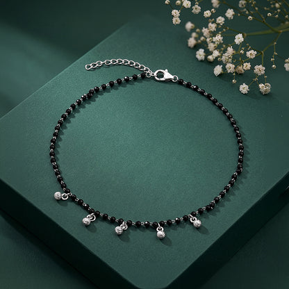 Silver Eternal Nazariya Anklet