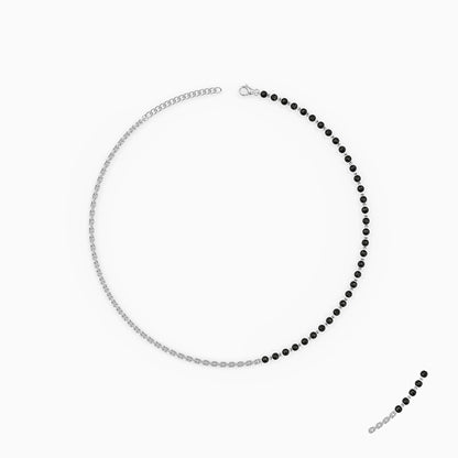 Silver Aegis Nazariya Anklet