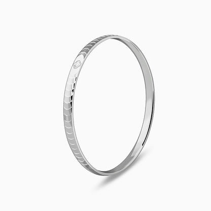 Silver Tejveer Kada For Him