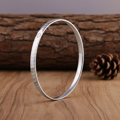 Silver Tejveer Kada For Him