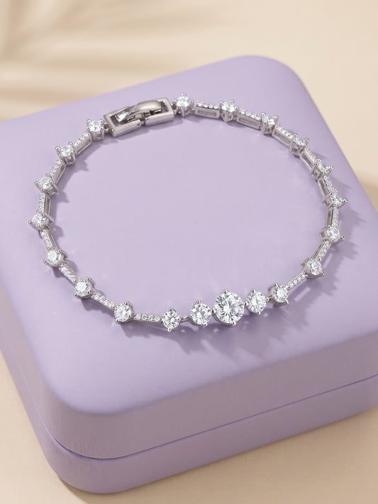 Silver Everglow Luma Bracelet (Size 5.73)
