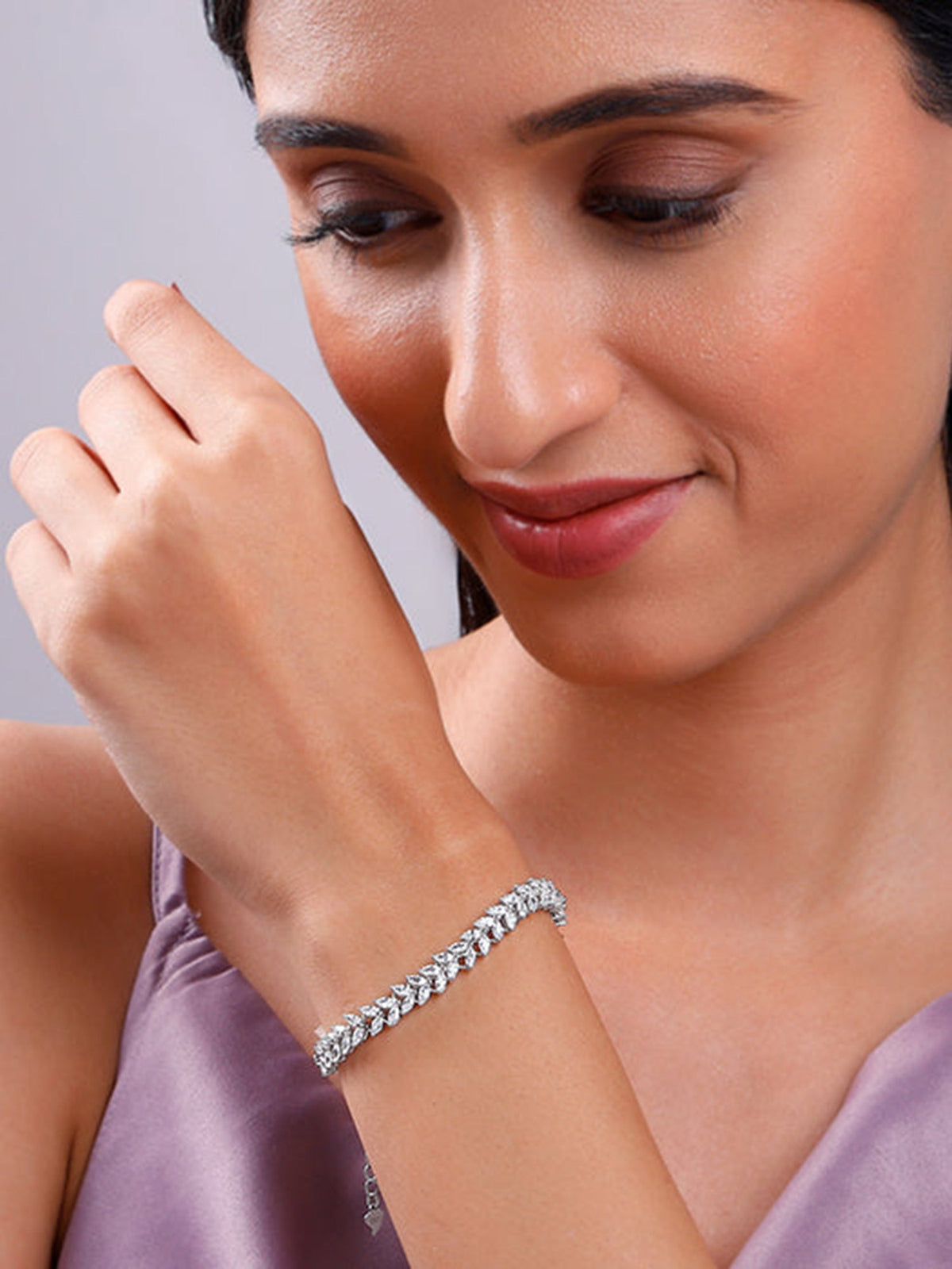 Silver Cocktail Bracelet