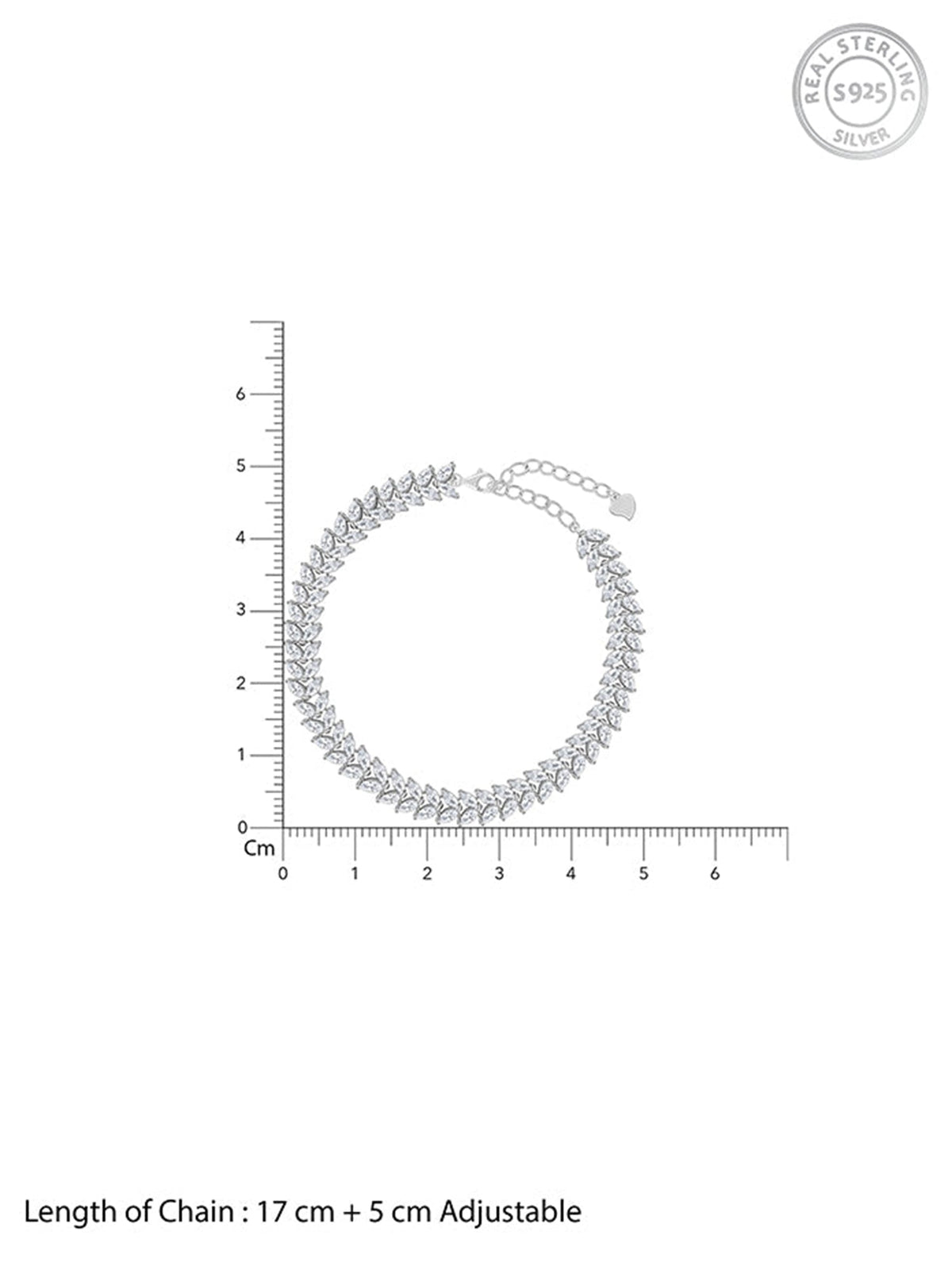 Silver Cocktail Bracelet