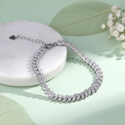 Silver Cocktail Bracelet