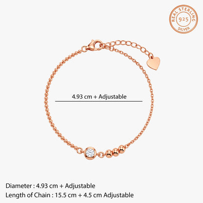 Rose Gold Lucinda Bracelet