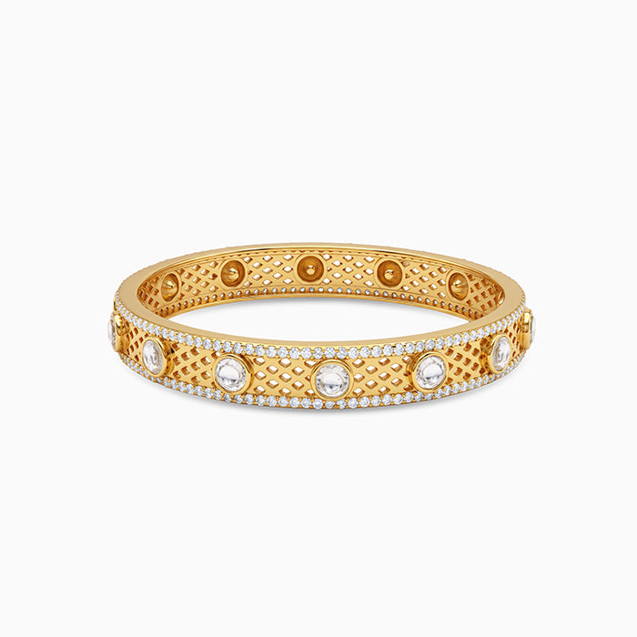 Golden Roman Bangle
