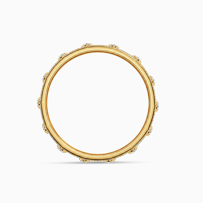 Golden Roman Bangle