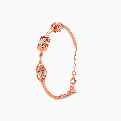 Dual Tone Ambrus Silver Bracelet