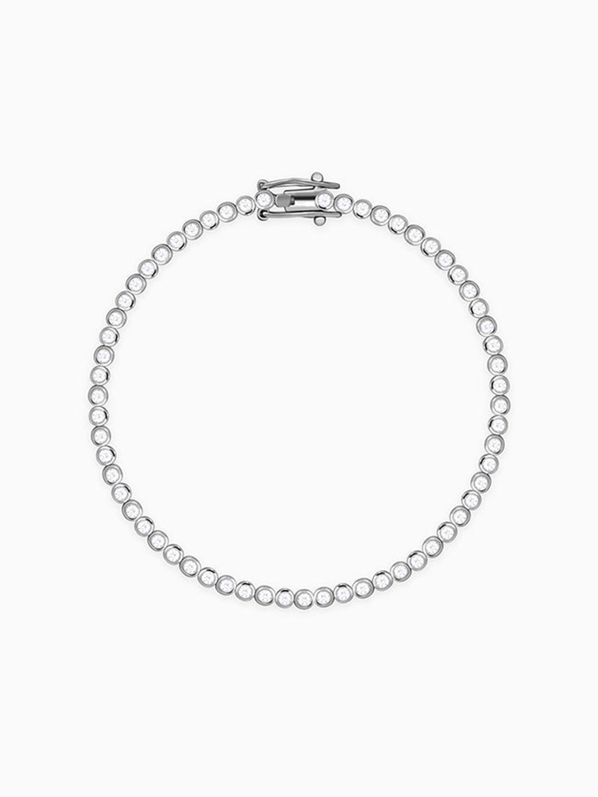 Silver Glow Up Tennis Bracelet