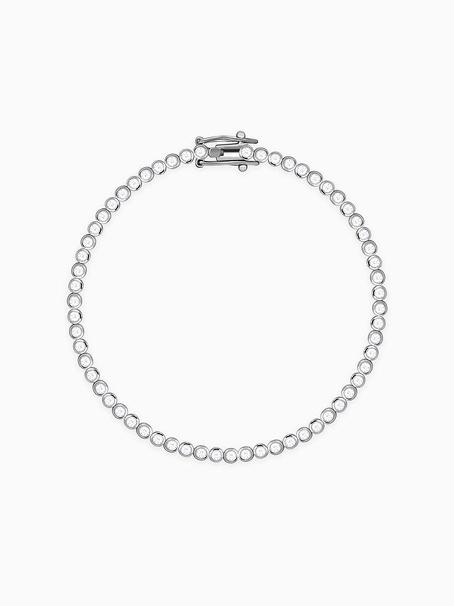 Silver Glow Up Tennis Bracelet