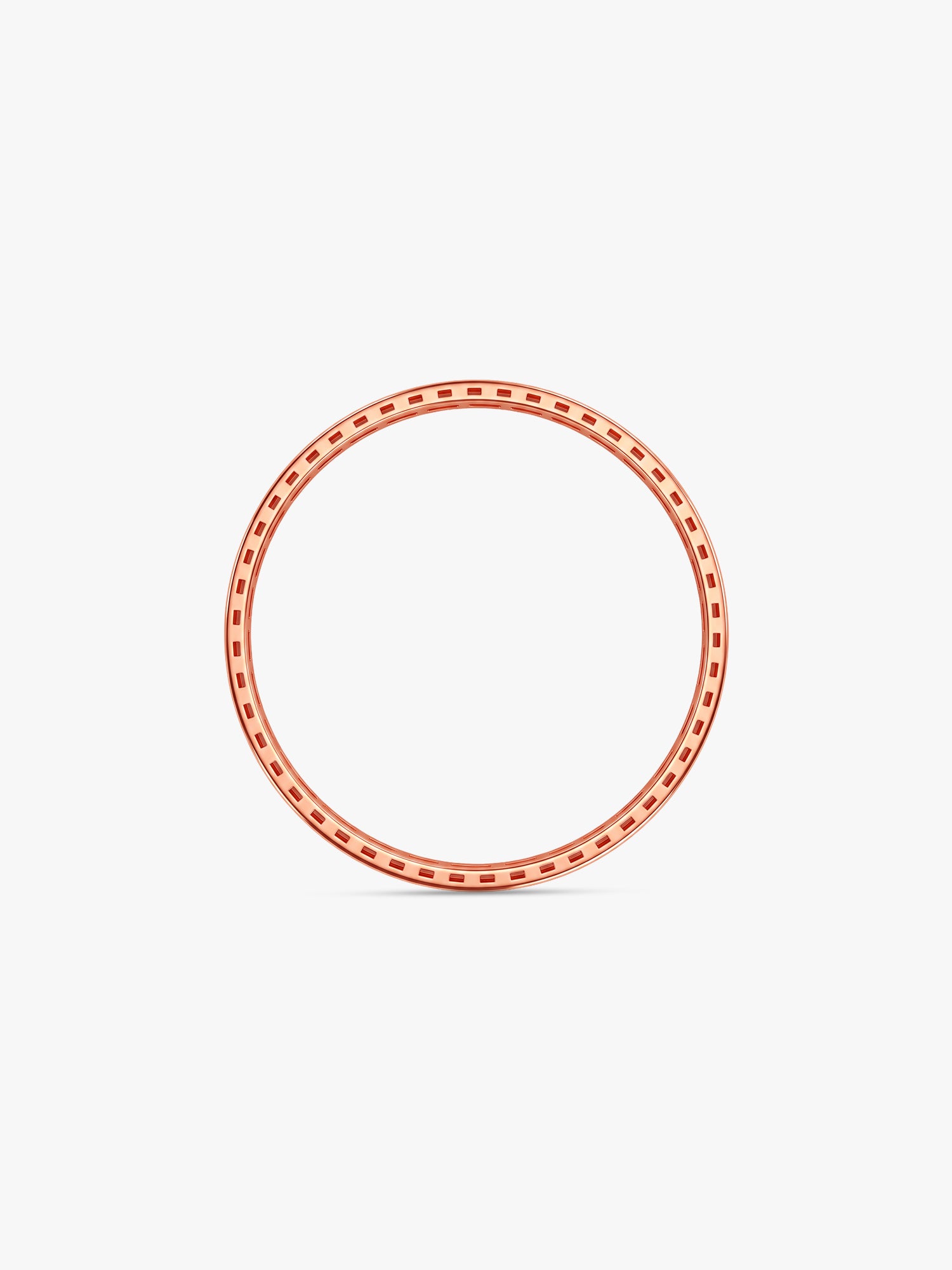 Dual Tone Intricate Weave Silver Bangle (Size 2.4)
