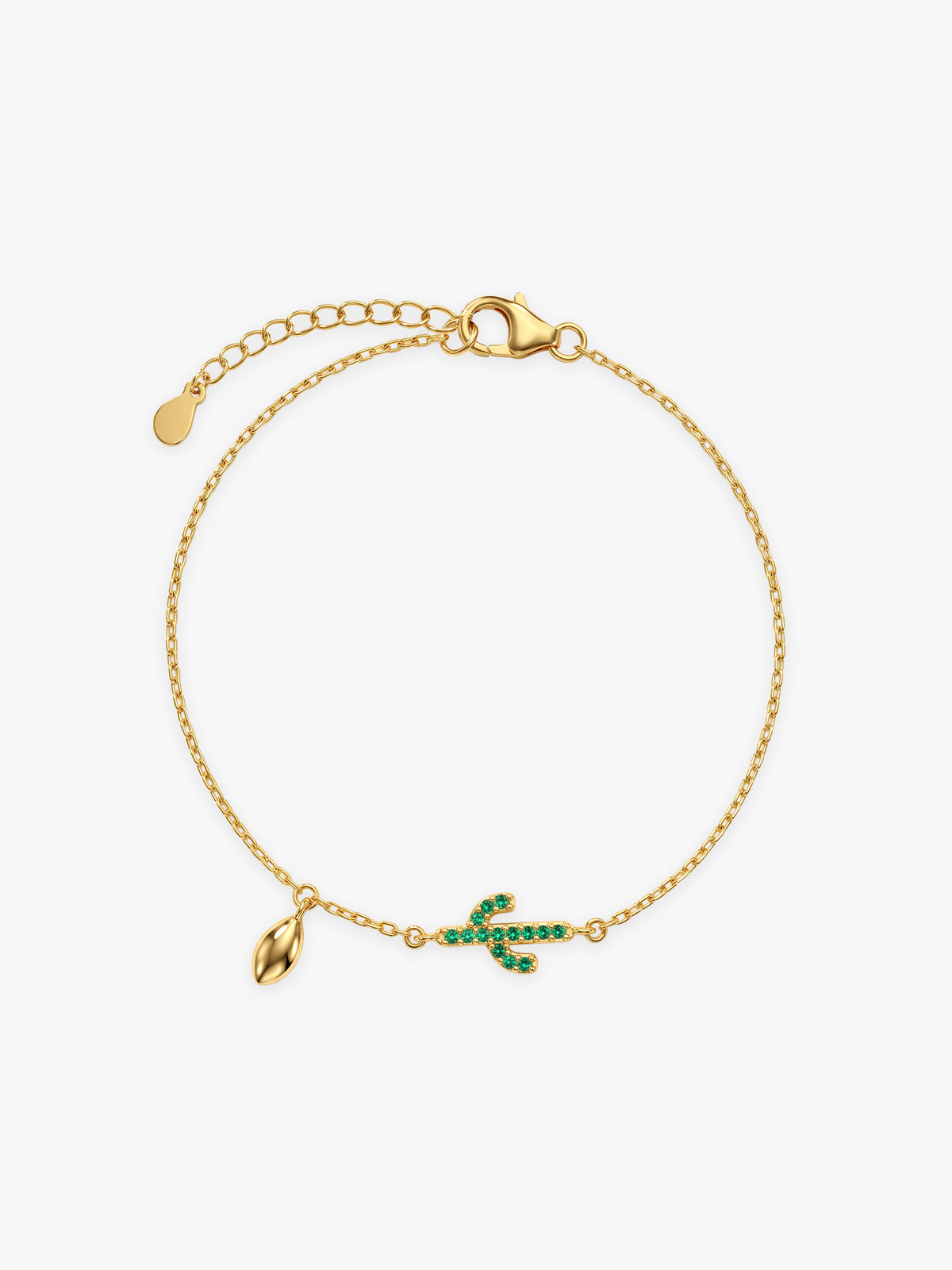 Golden Cactus Crush Bracelet