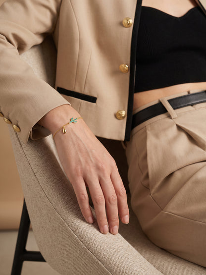 Golden Cactus Crush Bracelet