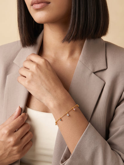 Golden Spectrum Flare Bracelet