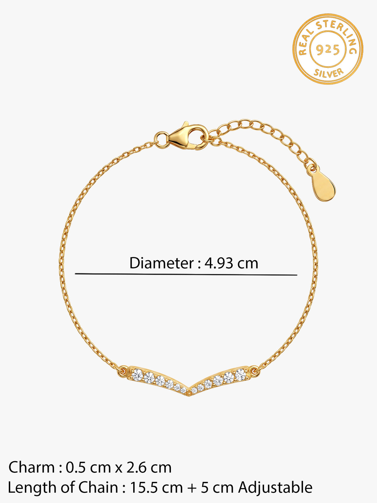 Golden Wren Bracelet