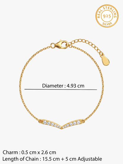 Golden Wren Bracelet