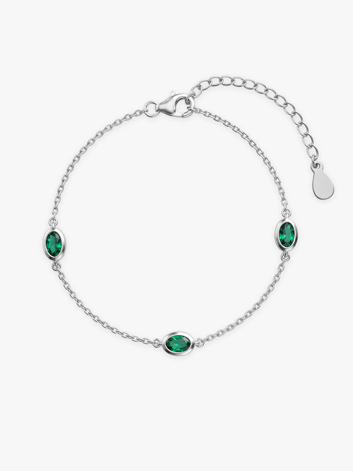 Silver Jade Solstice Bracelet