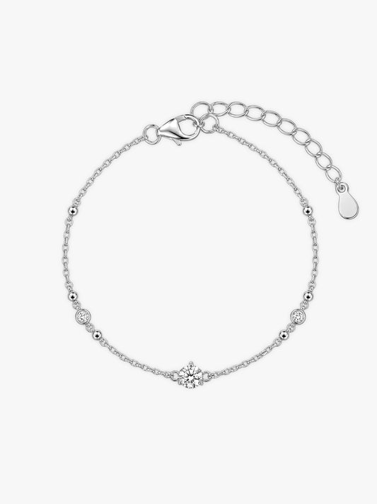 Silver Crystelle Bracelet