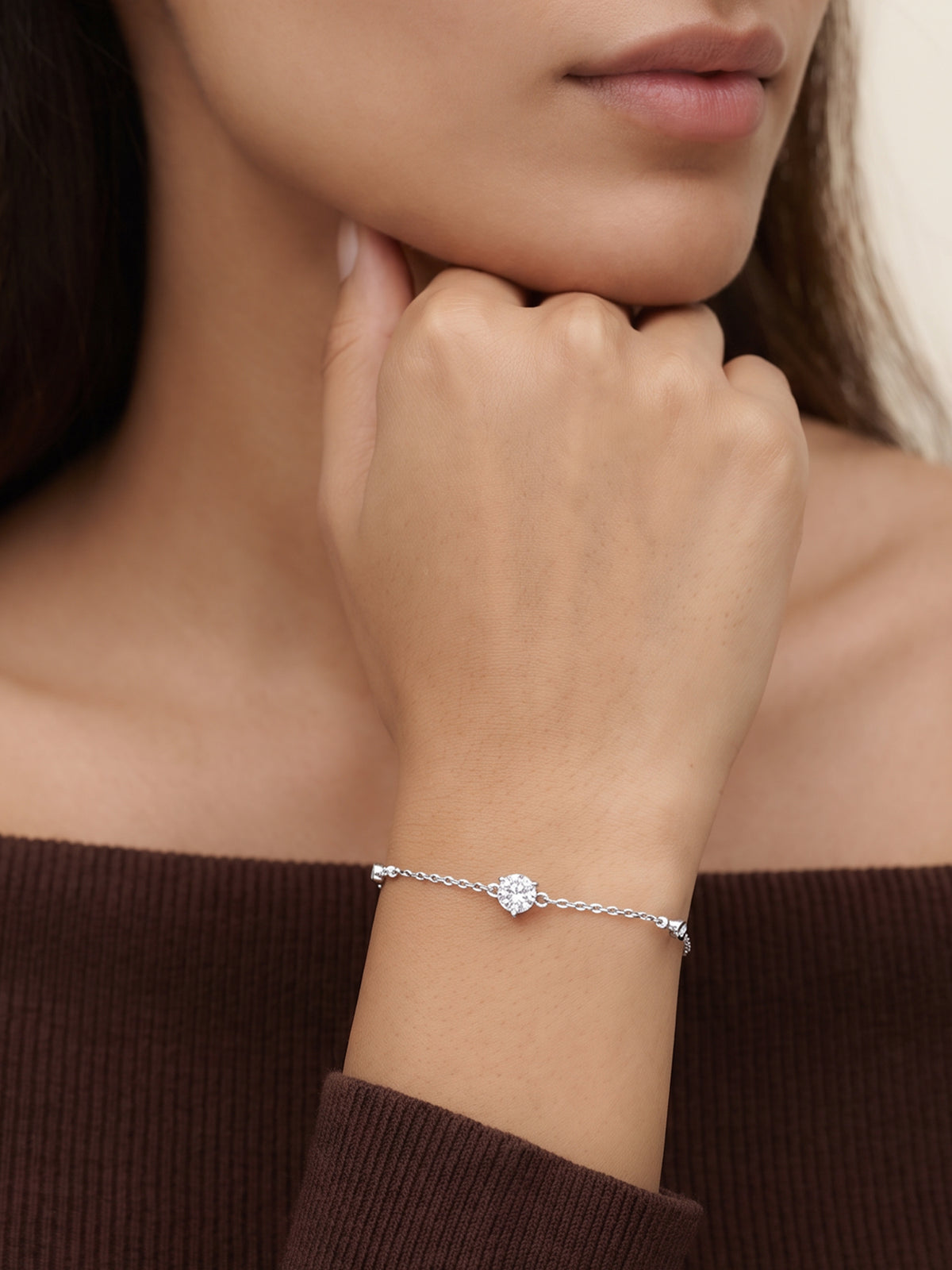 Silver Crystelle Bracelet