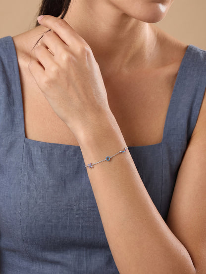 Silver Claudia Bracelet