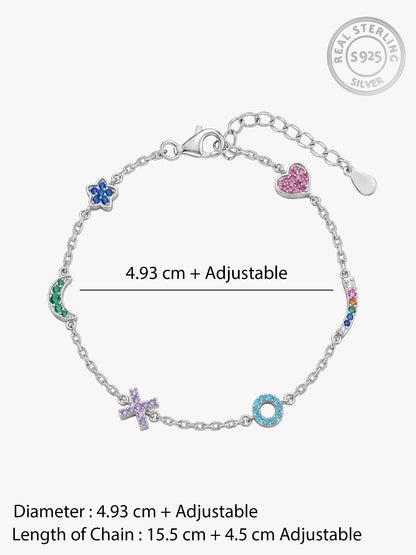 Silver Claudia Bracelet