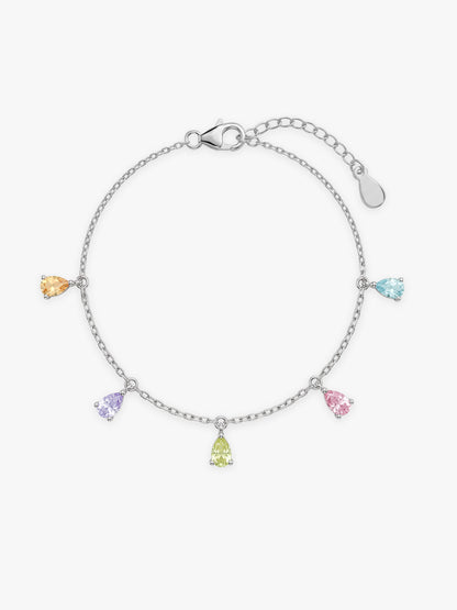 Silver Drusilla Charm Bracelet