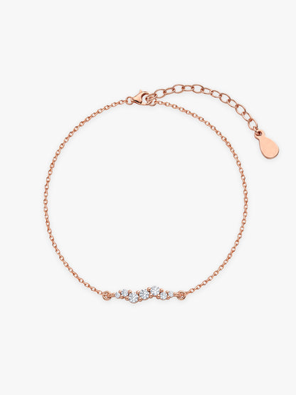 Rose Gold Blushing Ember Bracelet