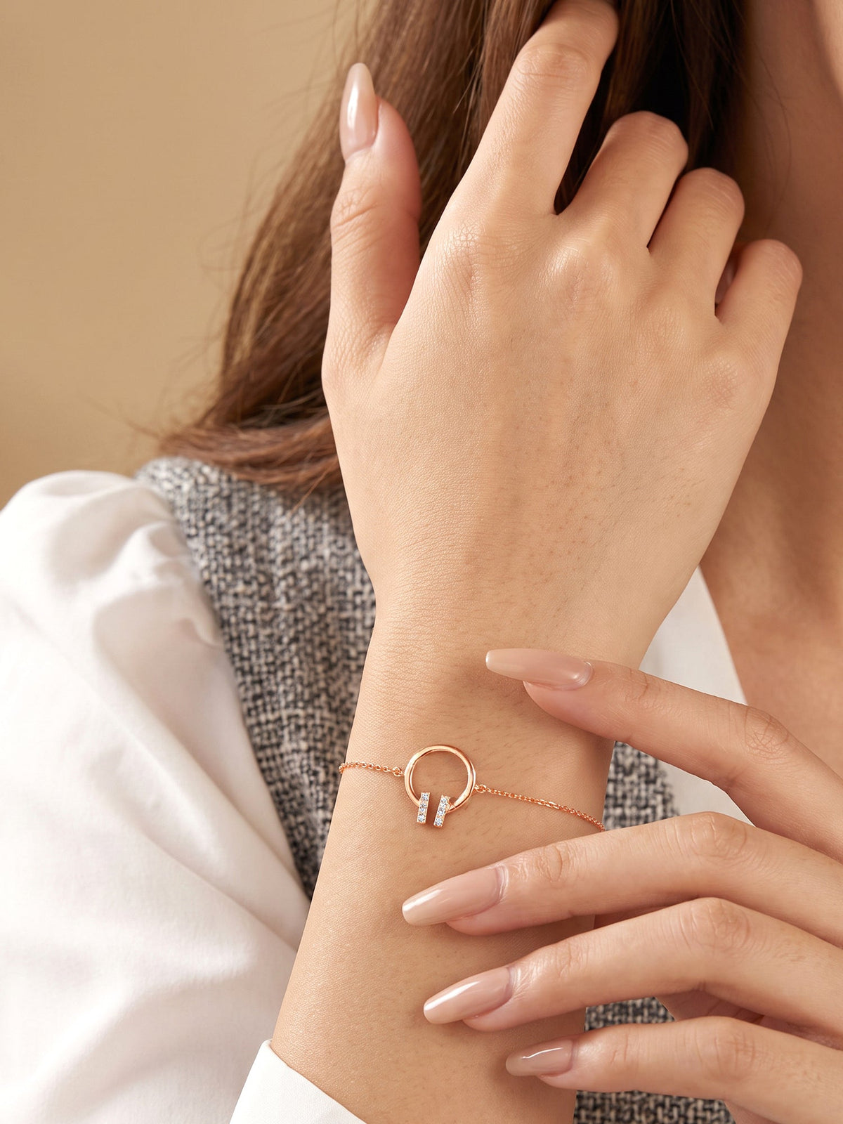 Rose Gold Nerelle Bracelet