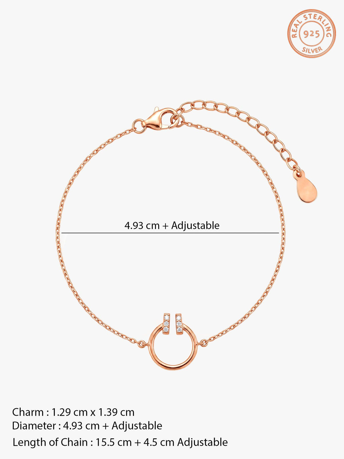 Rose Gold Nerelle Bracelet