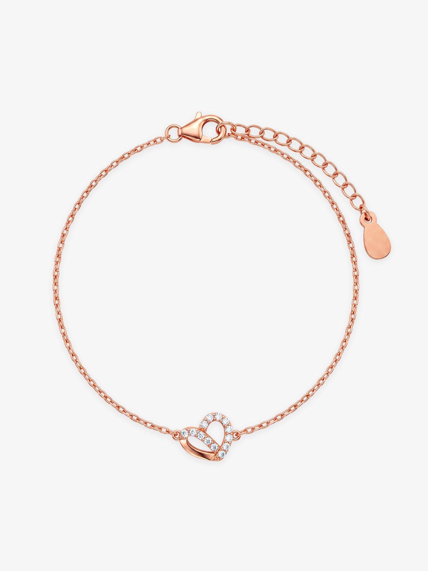 Rose Gold Beautiful Luv Bracelet