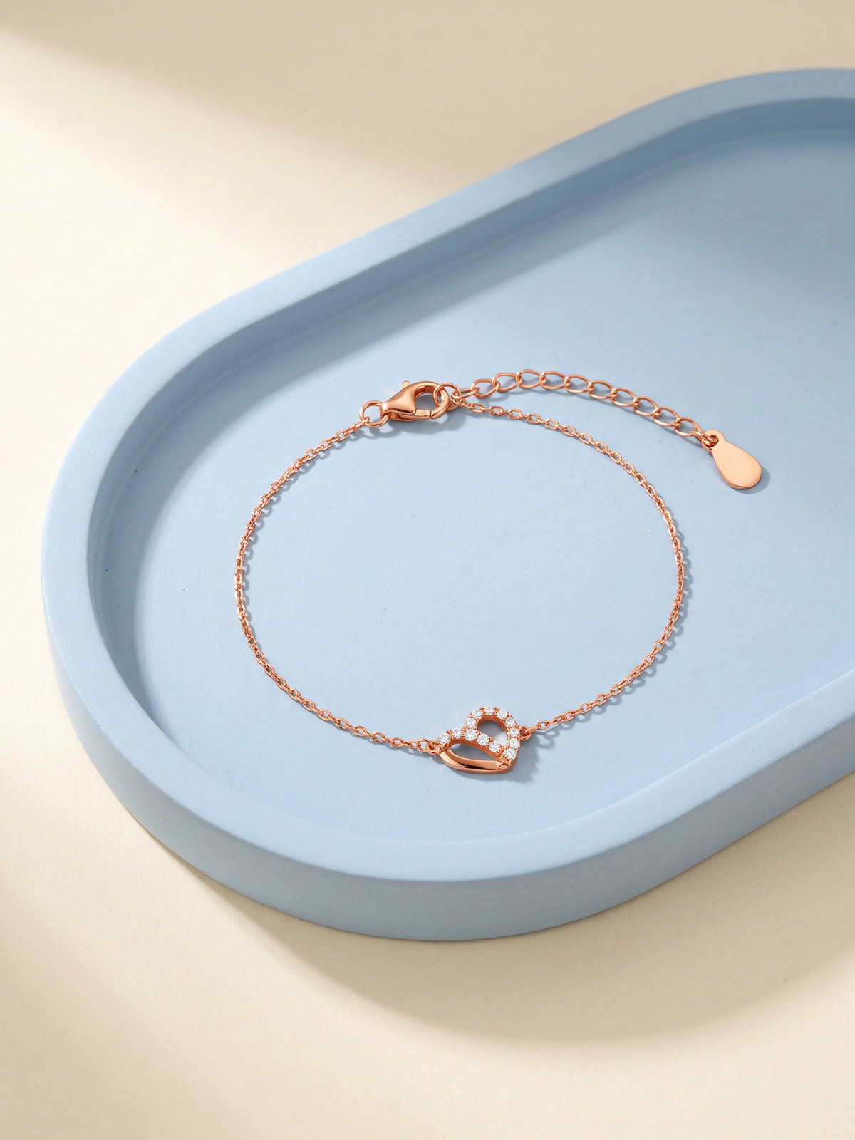 Rose Gold Beautiful Luv Bracelet