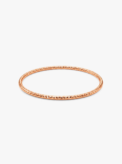 Rose Gold Grace Shine Bangle (Size 2.4)