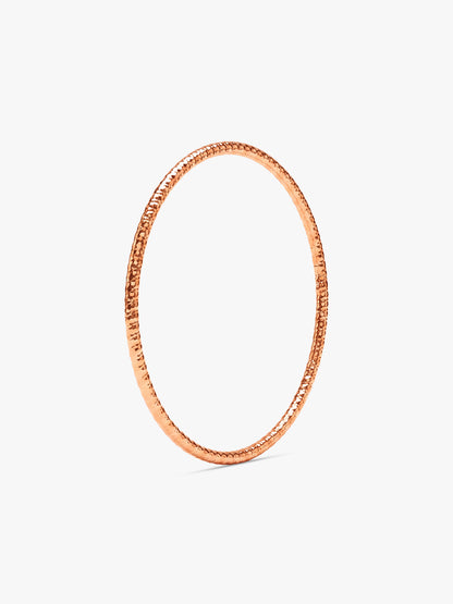 Rose Gold Grace Shine Bangle (Size 2.4)