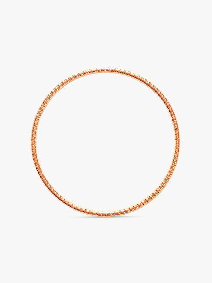 Rose Gold Grace Shine Bangle (Size 2.4)