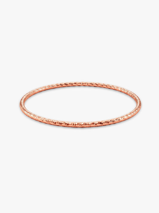 Rose Gold Grace Shine Bangle (Size 2.6)