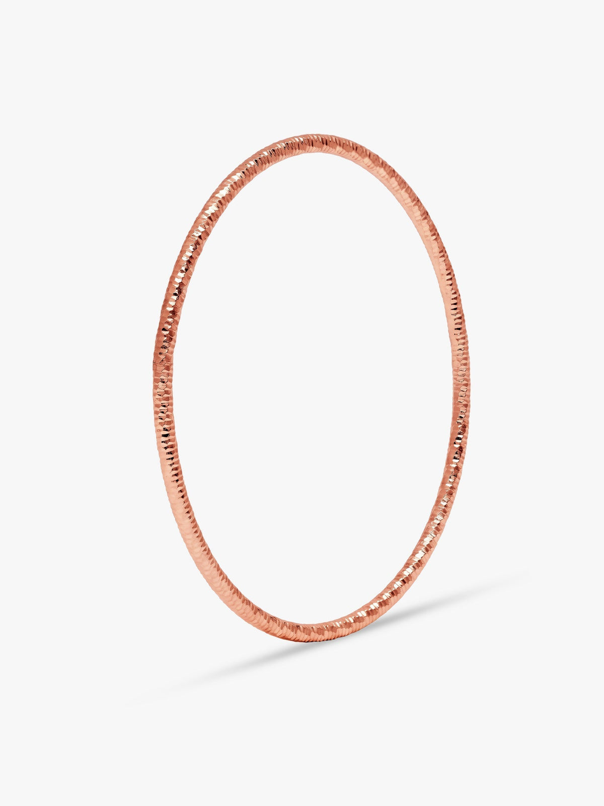 Rose Gold Grace Shine Bangle (Size 2.6)