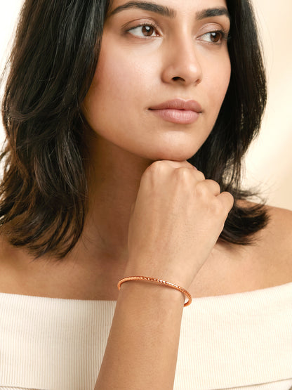 Rose Gold Ninette Bangle