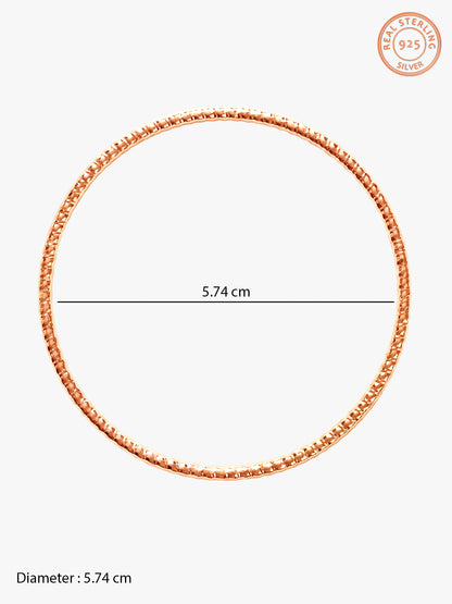 Rose Gold Ninette Bangle