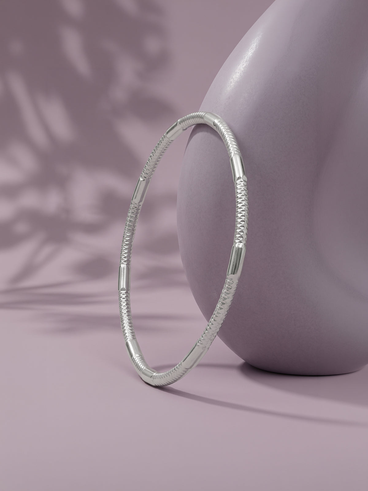 Silver Iselle Bangle (Size 2.4)