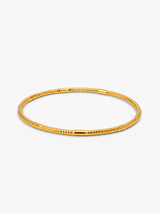 Golden Avyra Classic Bangle (Size 2.4)