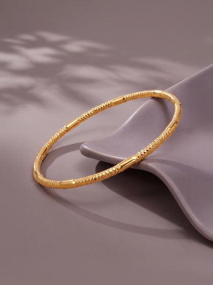 Golden Avyra Classic Bangle (Size 2.4)