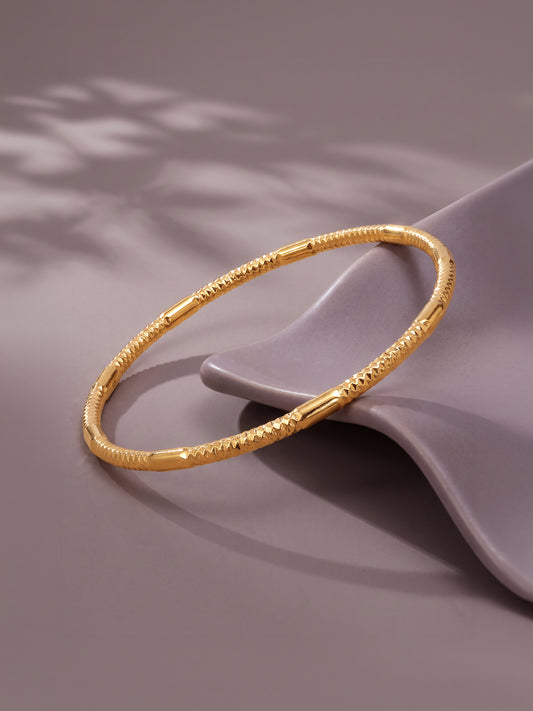Golden Avyra Classic Bangle (Size 2.4)