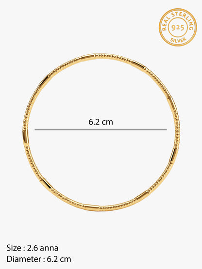 Golden Carme Bangle (Size 2.6)