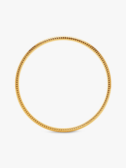 Golden Minimal Vibe Bangle (Size 2.4)