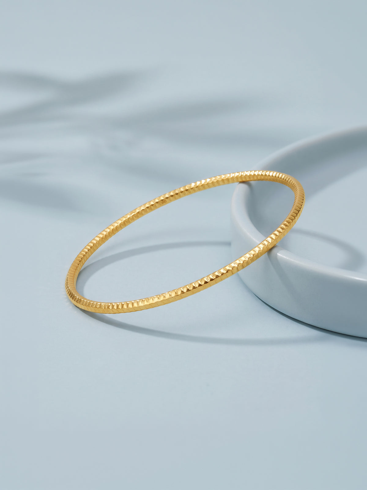 Golden Paolina Bangle (Size 2.6)