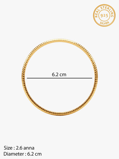 Golden Paolina Bangle (Size 2.6)