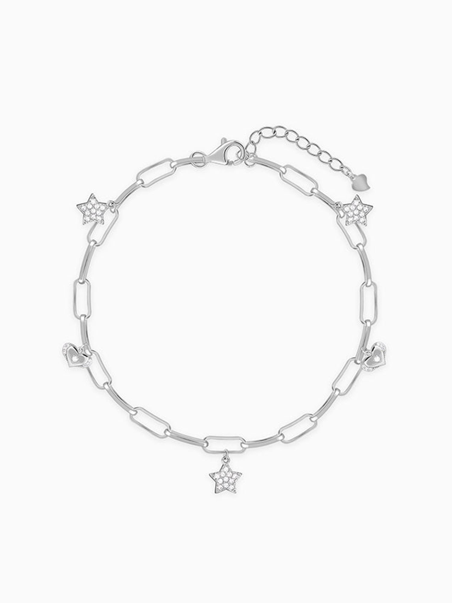 Silver Starry Love Bracelet