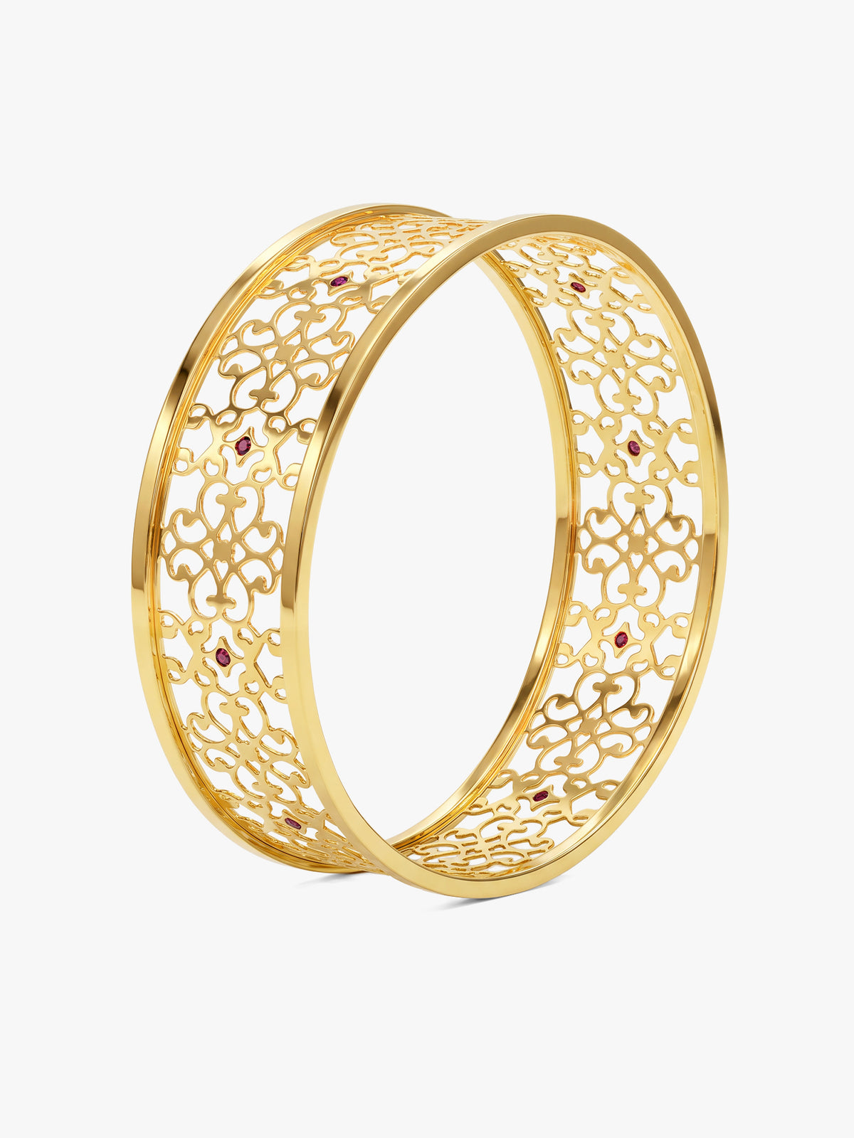 Golden Freydis Bangle (Size 2.4)