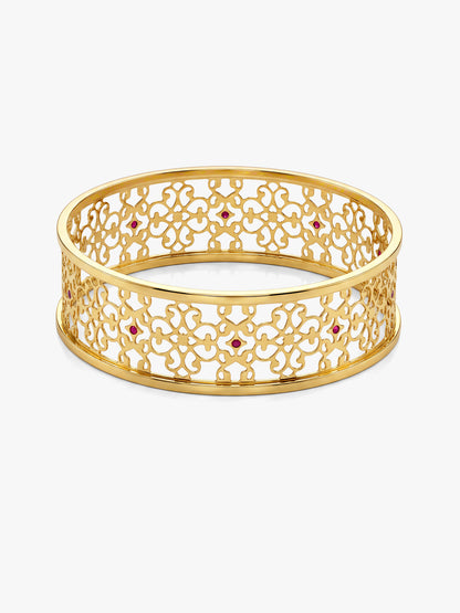 Golden Freydis Bangle (Size 2.6)